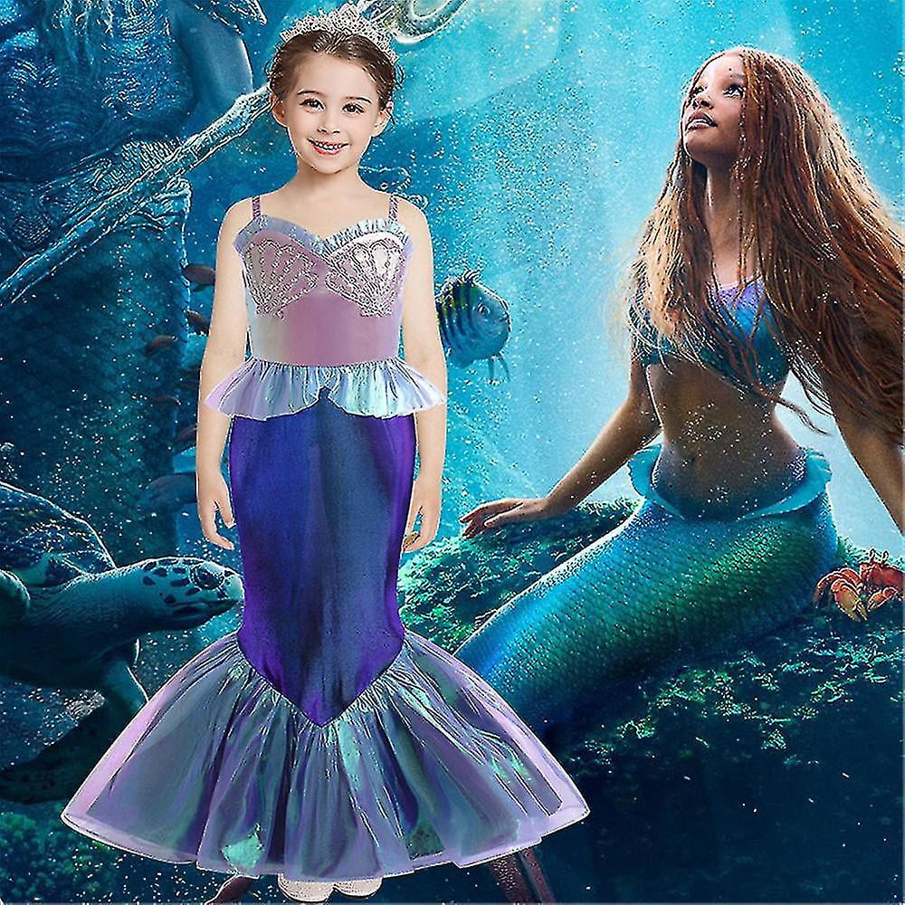 Cosplay La Petite Sirene Robe La Petite Sirene Costume • Royaume