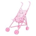 thumbnail image 2 of Cochecito de bebé para muñecas, juego de simulación (muñeca no incluida), cochecito plegable para desarrollo temprano que ahorra espacio para niñas, 2 of 9