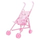 thumbnail image 2 of Cochecito de bebé para muñecas, carrito portabebés plegable, regalo educativo de cumpleaños (muñeca no incluida), juego de simulación para niñas, 2 of 9