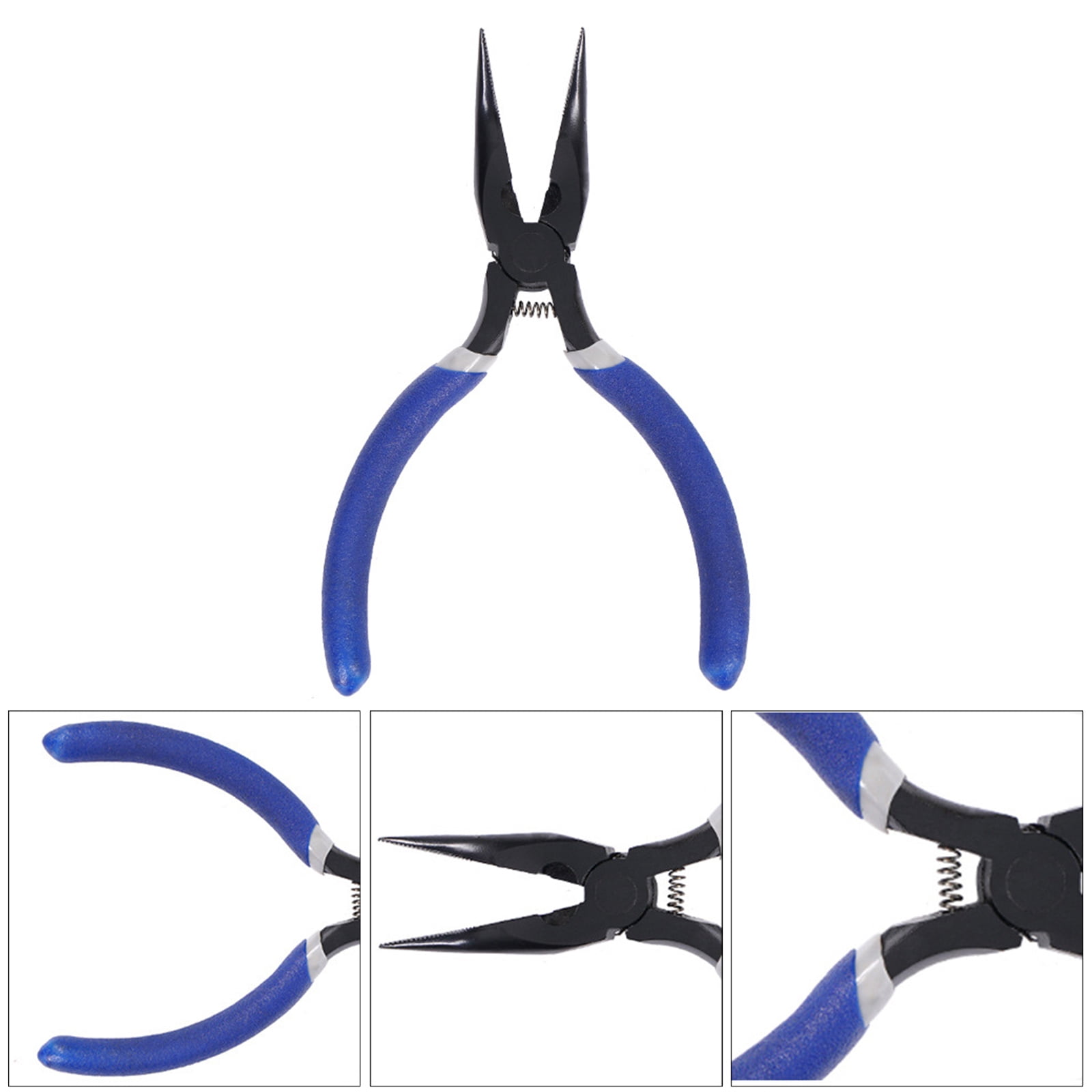 BELOWSYALER Handmade Jewelry Pliers Metal Wire Cutter Long Curved Nose Plier Jewelry Accessories Chicken Claw Bone Removal Tool