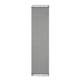 thumbnail image 2 of Guros Collection 2'x8' White Geometric Runner Rug - Stain Resistant Polypropylene for Indoor/Outdoor Entryway, Hallway, Kitchen, Pet-Friendly, Durable, Medium Pile, Latex-Free Cotton Backing, 2 of 7