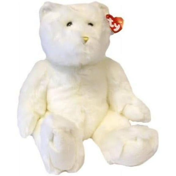 TY Classic - Harrison the White Bear Harrods Plush (With Fun Chops)