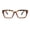 Leopard Print, variant on Blue Light Blocking Reading Glasses for Women Men, Thick Square Nerd Eyeglasses Readers Reduce Eye Strain