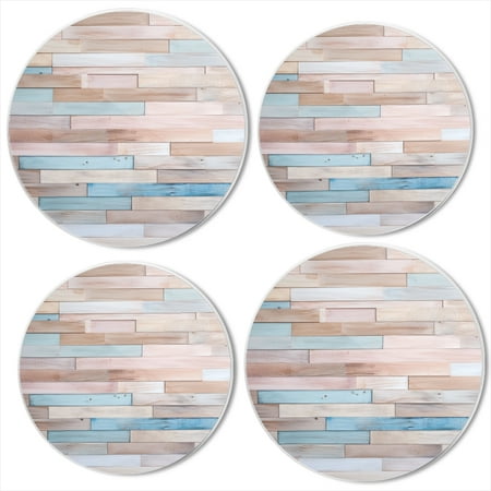 

Bahomeck Electric Stove Burner Covers Set Of 4 Wooden Wall With Pastel Blue And Cream Wood Planks Metal Gas Stove Burner Covers Protecting Gas Stoves 8 Inch And 10 Inch