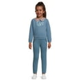 thumbnail image 2 of 365 Kids from Garanimals Girls Solid Jogger Pants, Sizes 4-10, 2 of 5