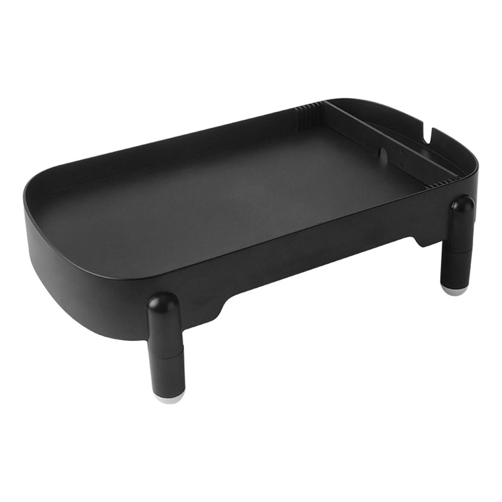 balikha Feeder Stand Simple to Use Elevated Holder for Automatic Feeders for Home Dogs Black