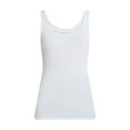 thumbnail image 3 of Time and Tru Women's Rib Tank Top, Sizes XS-XXXL, 3 of 7