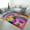 Flannel-3, variant on Rainbow Starry Night Pattern Home Decor Living Room Carpet Non-slip Hotel Lobby Floor Mat Kitchen Bedroom Entrance Doormat Mats