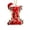 I, variant on Yeciiwht Christmas 26 Letters Ornaments – Santa Hat Alphabet Xmas Tree Hanging Decorations, Holiday Party & Home Gift