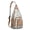 Multicolor, variant on Hippie Waterproof Sling - Lightweight Crossbody Pack with Boho Patterns