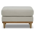 thumbnail image 3 of Better Homes & Gardens Springwood Square Wood Frame Ottoman, Light Honey Finish, 3 of 6