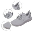 thumbnail image 6 of Mens Shoes,Fashion Sneakers Lightweight Breathable Mesh Walking Shoes Versatile Daily Wear Comfort Fit Design,Shoes for Men,Grey,9, 6 of 9
