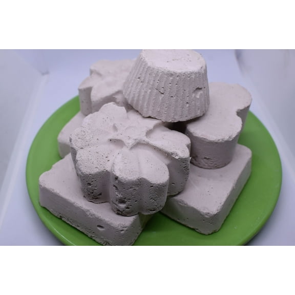 India Clay White Slate Shapes 200 Grams