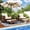 Beige, variant on PAMAPIC 5 Pieces Wicker Patio Furniture Set Outdoor Patio Chairs with Ottomans (Beige)