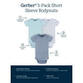 thumbnail image 5 of Gerber Baby Neutral Short Sleeve Onesies, 3-Pack, Sizes Newborn - 24 Months, 5 of 10