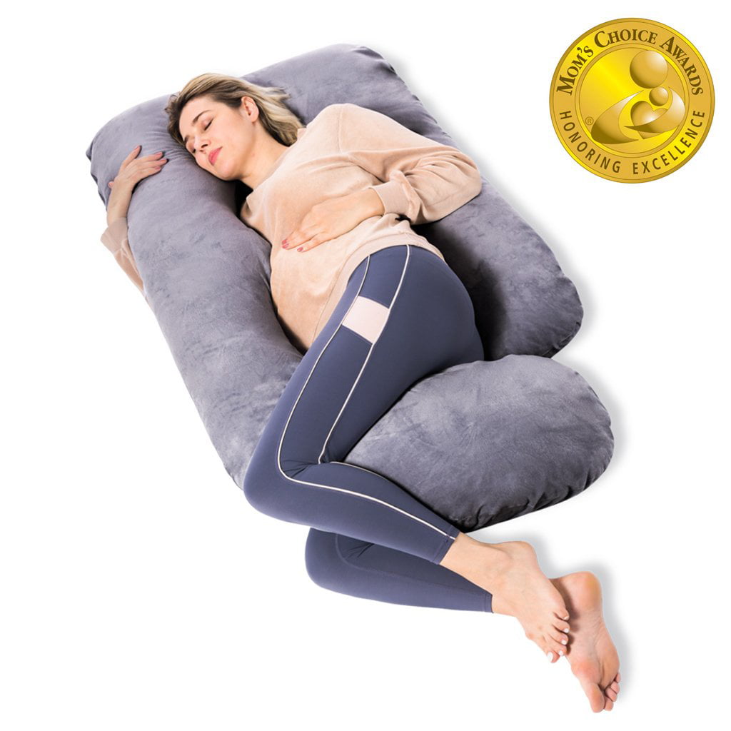 Pregnancy Pillow Maternity Belly Contoured Body U Shape Extra Comfort Cuddler KJ 