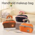 thumbnail image 4 of Oversized Portable Cosmetic Bag Practical Polyester Toiletry Organizers for Daily Use Travel Essential, 4 of 9