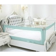 thumbnail image 2 of TOYTEXX King Size Bed Safety Bed Rail with Vertical Lift Adjustment, Green, 3 Piece, 2 of 7