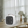 thumbnail image 3 of Portable Heater,Portable Fan Heater Air Warmer Living Room,PTC Ceramic Heating Tools Bedroom Office Desk,Winter Warm Space Electric Heater Thermostat,Household Space Heater Energy Saving White Zulema Calefactor portátil, 3 of 8