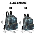 thumbnail image 2 of FORMRS Mini Backpack Purse for Women Travel Daypack Casual Shoulder Bag, Lightning Pattern, 2 of 7