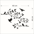 thumbnail image 4 of Black Tree Branches Removable Vinyl Wall Stickers 60 x 35 cm, 4 of 5
