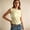m24-Yellow, variant on XIAONA Casual Tank Tops For Women Summer Sleeveless Solid Color Crew Neck Racerback Flounce Standard Straps Comfortable Breathable Soft Fashion Sexy Daily Basic Tops For Female,L