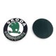 thumbnail image 2 of Car Emblem 2 pieces for Skoda models 90mm 80mm emblem hood and trunk B, 2 of 2