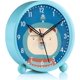 thumbnail image 1 of Reloj despertador analógico para niños, silencioso, sin tictac, despertador de cabecera, fácil de configurar y funciona con pilas (león), 1 of 5