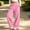Pink, variant on Girls Trendy Sweatpants with Pockets Casual Elastic Waist Baggy Fall Winter Kids Wide Leg Pants Pink 5-14