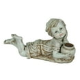 thumbnail image 4 of Kuntesetty Child Statue Creative Garden Statue with Solar Light for Home Indoor Balcony Lying Down boy, 4 of 9