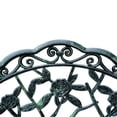 thumbnail image 6 of Online Gym Shop CB15540 Cast Iron Antique Rose Style Outdoor Patio Garden Park Bench - 40 in., 6 of 6