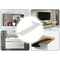 thumbnail image 4 of Invisible Bracket Wall Mounted Thickened Wall Storage Rack Desk Shelf Bracket 6 Inches, 4 of 6
