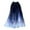 Blue, variant on Women's Fit Skirt Fairy Tulle Starry Sky Gradient Color Mesh High Waist A Line Pleated Sequin Summer Dailywear Clothes Versatile Stretchy Fit Dailywear Golf Lightweight Skirts
