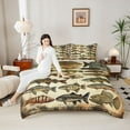 thumbnail image 5 of Homewish Fishing Theme Bedding Comforter Set 2pcs for Female Men Adults,Big Bass Fish Twin Comforter Sets Microfiber,Retro Vintage Breathable Bedding Set,Ultra Soft Home Decor,Reversible, 5 of 9