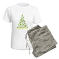 thumbnail image 5 of CafePress - Spider Christmas Tree Pajamas - Women's Short Sleeve Print T-Shirt and Pants Light Cotton Pajama Set, 5 of 7