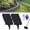 10 Pcs Black, variant on 2026 New Imitation Stone Garden Fence, No Dig Landscape Edging Border, Plastic Interlocking Flower Bed Edging Borders Stone for DIY Outdoor Patio Balcony Yard Landscaping