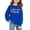 Blue, variant on Mercatoo Second Grade Sweatshirts for Kids First Day of School Sweatshirt Boys Girls Back to 𝐒chool Crewneck Soft Hoodies