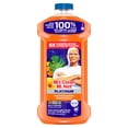 thumbnail image 2 of Mr. Clean All Purpose Cleaner, Floor Cleaner, Mop Soap, Cleaning Liquid, Tropical Sunshine, 1.21L, 2 of 15