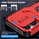 thumbnail image 2 of Funda para GANGXUN iPhone 16 Pro Max - Soporte metálico, Función magnética, Rojo, 2 of 5