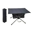 thumbnail image 4 of Mesa plegable Zulema para exteriores mesa de camping fácil de limpiar Negro, 4 of 8