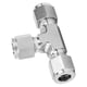 thumbnail image 5 of Conector de virola de compresión Camiseta de diámetro igual Acero inoxidable 316 Forjado SS?600?3Ф3/8, 5 of 8