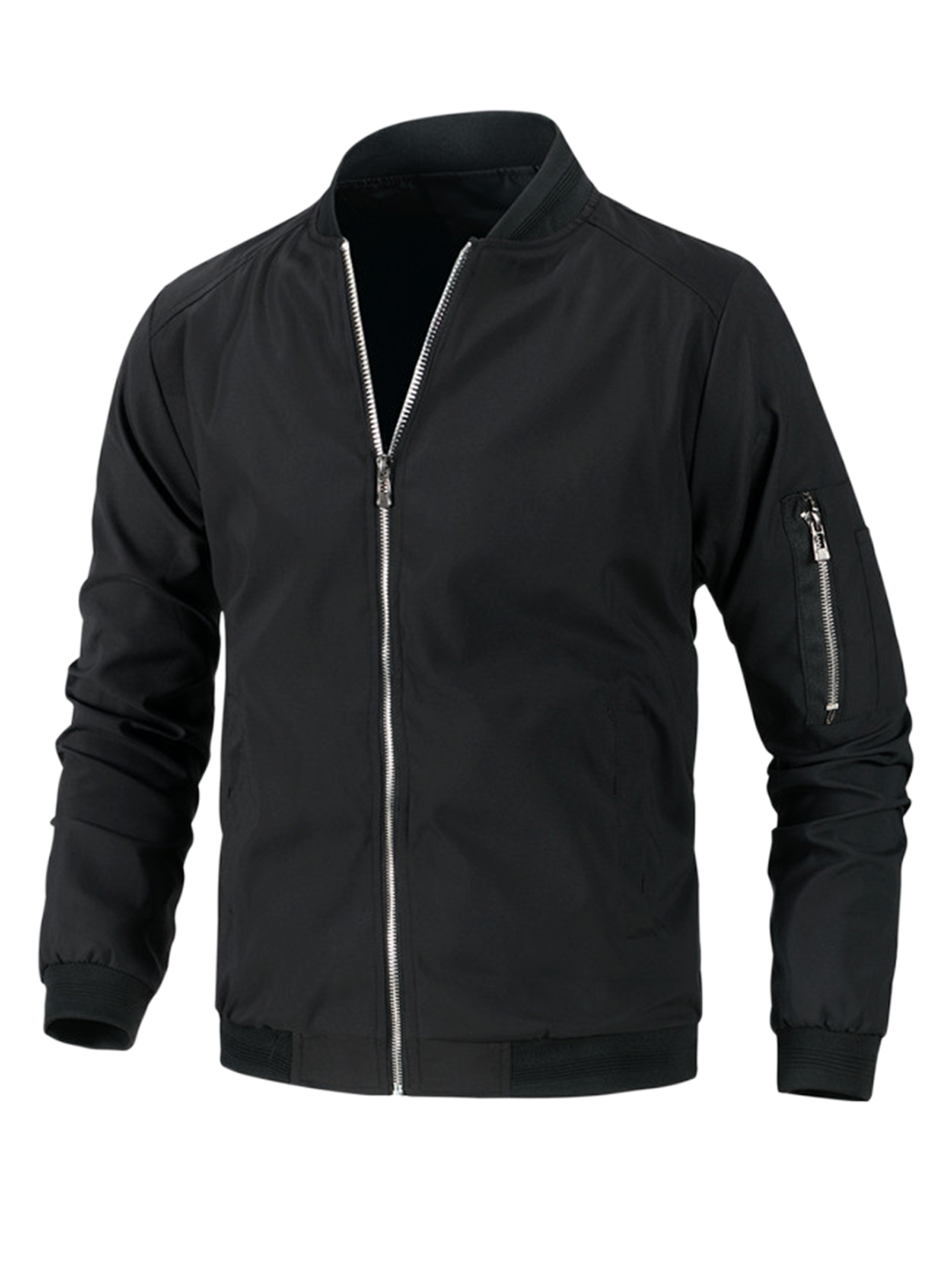 Frontwalk Mens Slim Fit Bomber Jackets for Winter Outwear Sportswear