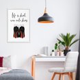 thumbnail image 3 of Stupell Industries Contemporary Life Is Short Wear Cute Shoes White Framed Giclee Art, 16 x 24, by Martina Pavlova, 3 of 8
