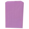JAM Paper Merchandise Bags, 6.25 x 9.25, Purple, 1000/Carton, Small