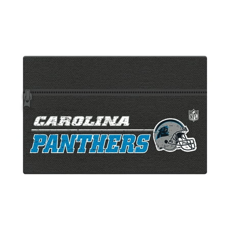 C.r. Gibson Nfl Carolina Panthers Zippered Cotton Canvas Pencil Pouch,
