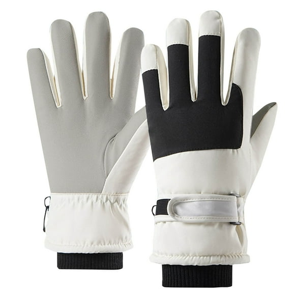 Ski Gloves Insulated Design with Full-Hand Coverage Textured Palm Grip and Secure Wrist Cuffs Winter Gloves