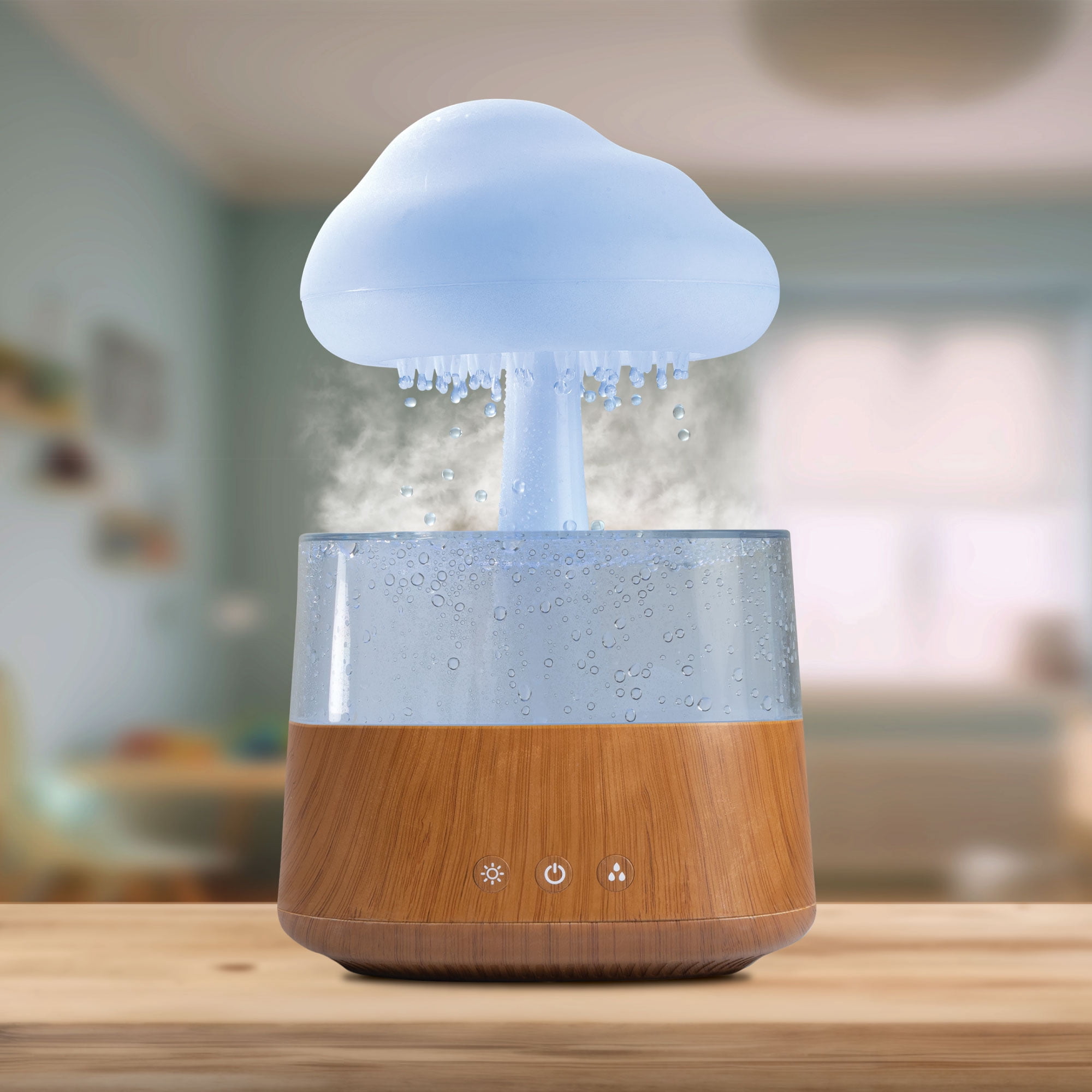 Lampe Nuage de Pluie à LED Multicolore Merkury Innovations, LED RGB à Changement de Couleur
