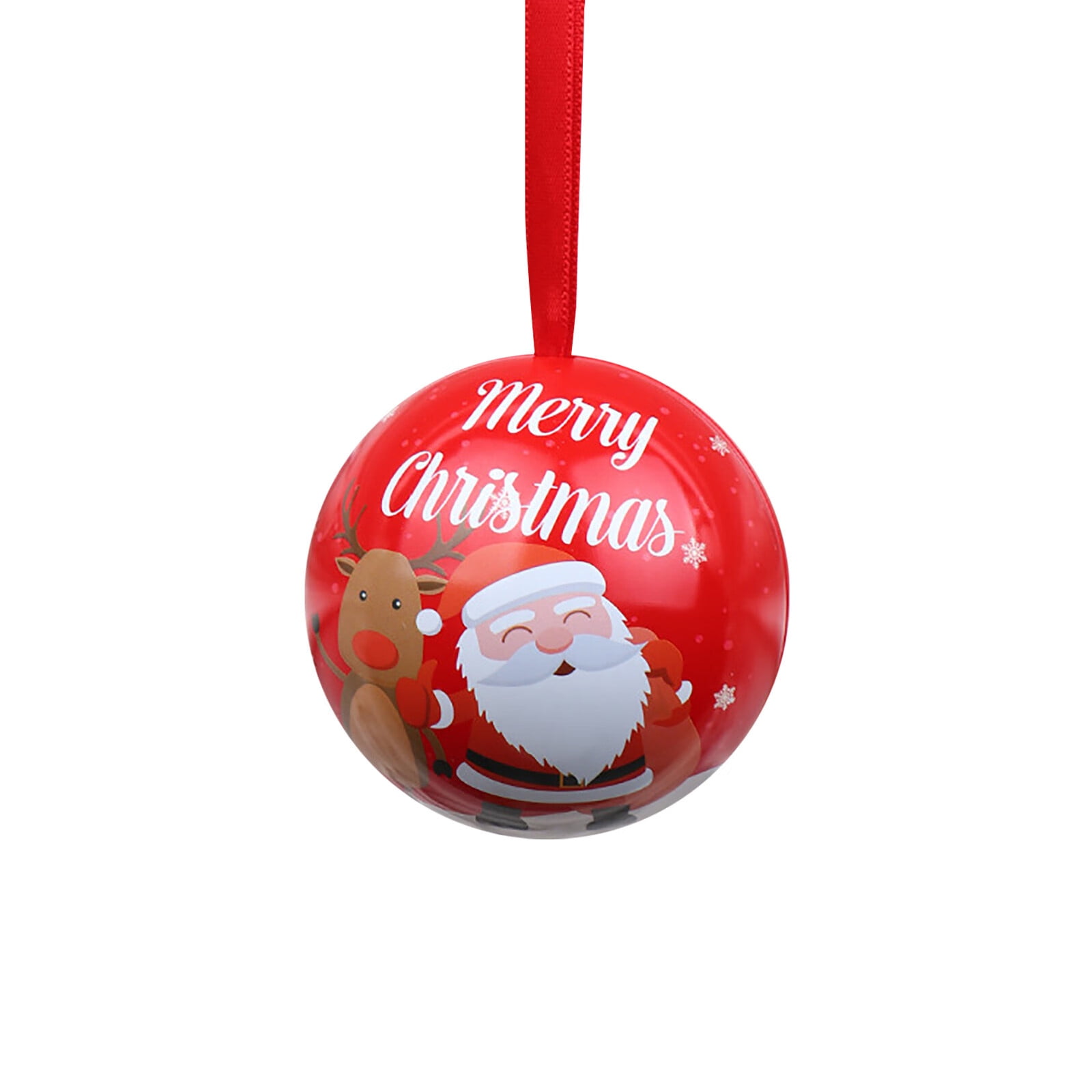Christmas Tree Ball Chocolate Pendant Candy Box Dome - Temu
