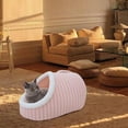 thumbnail image 3 of Coussin de Lit Intérieur Confortable avec Matelas Amovible Lit de Chat Chaud Non Lavable Pantoufles Douces pour Petits et Moyens, 3 of 3