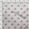 thumbnail image 3 of oneOone Georgette Viscose Pink Fabric Watercolor Floral Sewing Fabric By The Yard Printed Diy Clothing Sewing Supplies 42 Inch Wide, 3 of 4